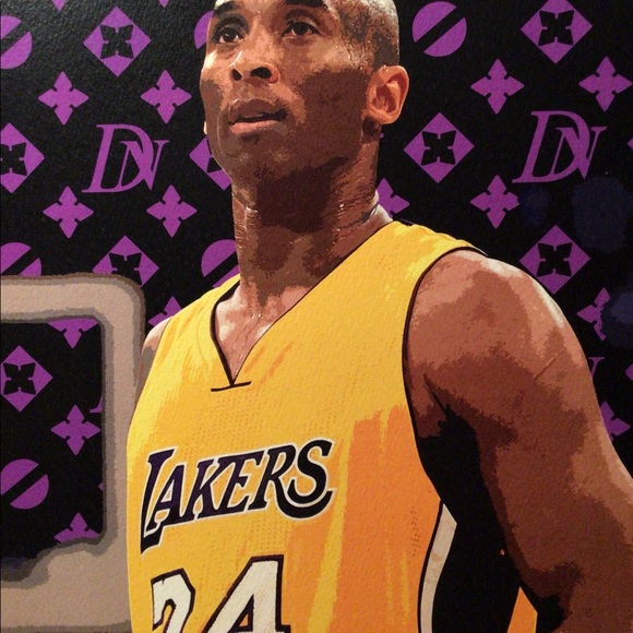 Kobe Bryant-Lithograph By the Artist- DEATH NYC year- 2020 12.5” x 17.5” - Picture 4 of 8